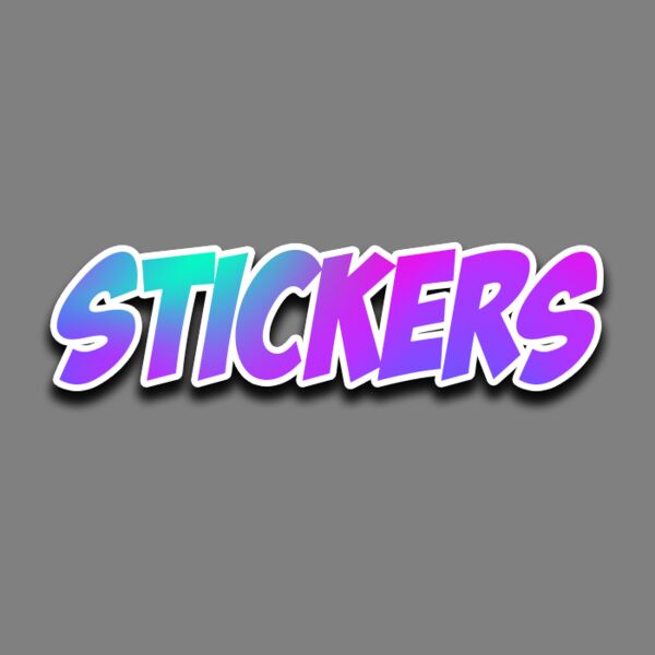 100 Stickers 2"x2" Thumbnail
