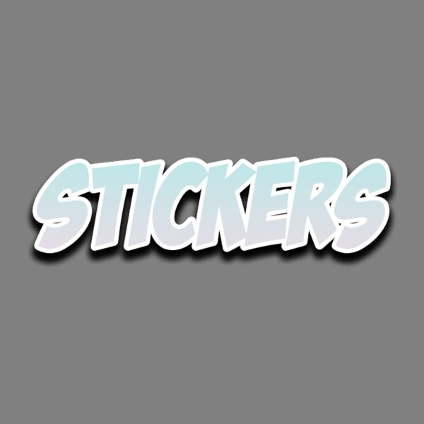 100 Stickers 4"x4" Thumbnail